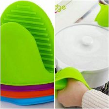 Heat-Resistant Silicone Pot Holder and Oven Mitt Grip Claw
