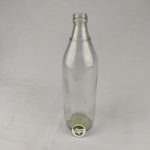 Glass Transparent Water Bottle - 750 ml - Pack Of 1 Piece.