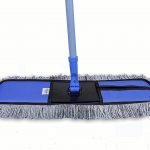 Aluminium Telescopic Floor Mop Wet and Dry 40 Cm Head with Bio-degradable Medium Garbage/Trash/Dustbin Bags