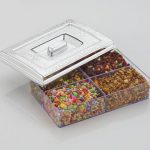 National Super Silver Finished Multipurpose Dry fruit Box