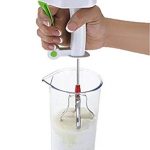 National Multipurpose Plastic and Stainless Steel Power Free Hand Blender (Multicolour)