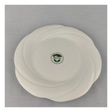Ceramic Dinner plate 9 Inch White Color