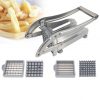 Stainless Steel French Fry Potato Cutter Chipper Vegetable Slicer Chopper