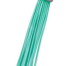 Kharata Plastic Hard Bristle Broom for Bathroom Multicolor