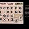 Wooden English Alphabets and Educational Board for Kids, A to Z English Alphabets Puzzle with Knob, Educational Learning Wooden Puzzle Board for Kids
