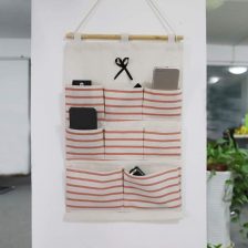 8 pockets Wall Hanging Storage Bag Organizer Toys Container Room Decor Pocket Pouch Multi-Function Tools Storage Bags