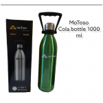 Motoso Cola Bottle Thermos Stainless Steel Slim Hot and Cold Water Bottle Flask 1000 ML