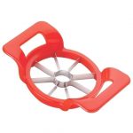 National Heavy Stainless Steel Apple Cutter/Slicer with 8 Blades Fruit Slicer Multicolor