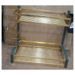 Multifunctional Stainless Steel Storage Spice Rack For Countertop and Cabinet