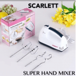 Scarlett Easy To Hold 7 Speed Super Hand Mixer