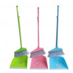 Long Handle Dustpan and Brush for Sweeping and Cleaning Dust Pan and Broom Handle