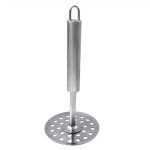 Stainless Steel Potato Vegetable Pav Bhaji Masher Silver Color