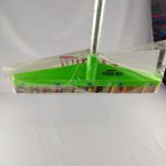 Floor Squeegee Wiper with Long Handle & Foam Blade for Glass Tiles, Bathroom, Kitchen & Concrete Floor Cleaning Multicolor