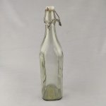 Glass Transparent Water Bottle - 1 Ltr - Pack Of 1 Piece.