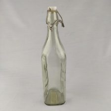 Glass Transparent Water Bottle - 1 Ltr - Pack Of 1 Piece.