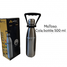 Motoso Cola Bottle Thermos Stainless Steel Slim Hot and Cold Water Bottle Flask 500 ML