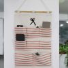 8 pockets Wall Hanging Storage Bag Organizer Toys Container Room Decor Pocket Pouch Multi-Function Tools Storage Bags