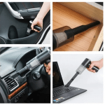 Portable Mini Vacuum Cleaner Rechargeable 2 in 1 For Home Car
