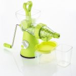 Vegetable and Fruits Master Juicer Unbreakable Hand Juicer Vacuum Locking System Juice Maker Machine for Home Kitchen Travel Manual Steel Handle with Strainer and Jug( Multicolor)