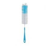 Set of 1 Medium Glass and Plastic Bottle Cleaning Nylon Brush Multicolor