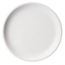 Melamine Dinner Plate 8 Inch Plate for Lunch Dinner Breakfast White Color