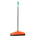 Floor Squeegee Wiper with Long Handle & Foam Blade for Glass Tiles, Bathroom, Kitchen & Concrete Floor Cleaning Multicolor