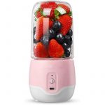Portable Electric Juice Cup Mini Blender 4 Blades Moderate Juicer