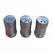 Stainless Steel Salt Sugar Spice Pepper Shaker Seasoning Cans