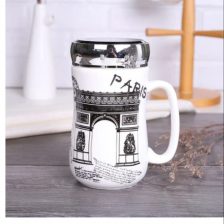 Beautiful Pattern Ceramic Coffee Tea Milk Mug For Gifts Multi design