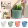 Creative Wall Mounted Flower Trash Can Home Kitchen Cabinet Food Props