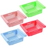 Freeze Storage Unbreakable Adjustable Multi Color Tray with Extra Storage