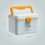 Plastic Storage First Aid Medicine Box Premium Quality