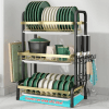 Kitchen Storage 3 Layer Dish Rack Multicolor
