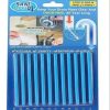 Sani Sticks 12 Set Oil Decontamination Kitchen Toilet Bathtub Drain Cleaner