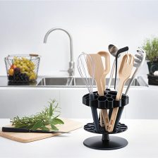 360 Degree Rotating Utensils Holder Multicolor