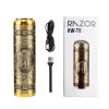 Razor HW T8 Vintage Mini USB Electric Rechargeable shaver Trimmer For Men And Women With Type C Charging Port